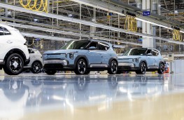 Kia starts EV2 production in Zlinia, 2026, front