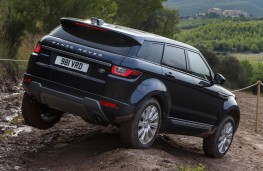 Range Rover Evoque eD4 2015, off road, rear