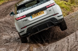 Range Rover Evoque, 2019, rear, off road