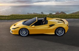 Ferrari F8 Spider, 2018, side