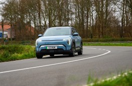 Kia EV3, 2025, front, action