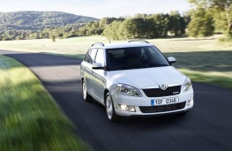 Skoda Fabia Estate, front