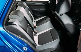 Skoda Fabia Colour Edition, rear seats