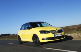 Skoda Fabia, front, action