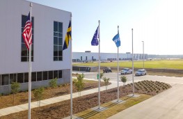 Volvo Charleston factory, 2018, front