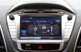 Hyundai ix35 Fuel Cell, display screen