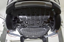 Hyundai ix35 Fuel Cell, underside