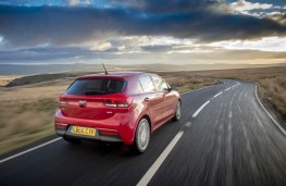 Kia Rio 1.0 T-GDi First Edition, 2017, rear, action