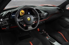 Ferrari 488 Pista cockpit