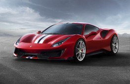 Ferrari 488 Pista front threequarter