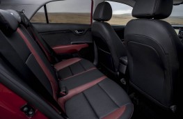 Kia Rio 1.0 T-GDi First Edition, 2017, rear seats