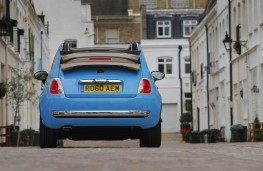 Fiat 500C Twin Air hood down