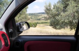 Fiat Panda, window view