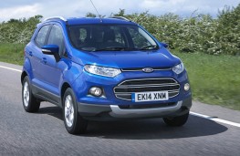 Ford EcoSport, front action
