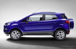 Ford EcoSport, side studio