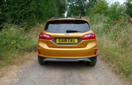Ford Fiesta Active, full rear static
