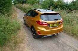 Ford Fiesta Active, rear static