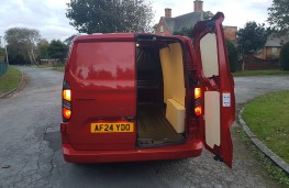 Ford Transit Custom Limited H1L1, 2024, rear, door open