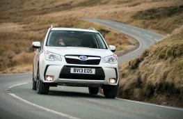 Subaru Forester XT, front, action