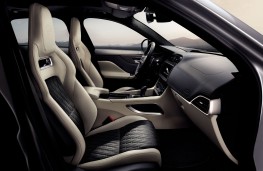 Jaguar F-PACE SVR, 2018, interior
