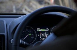 Land Rover Freelander, Eastnor, instrument panel