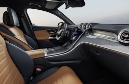 Mercedes-Benz GLC Coupe, 2023, front seats