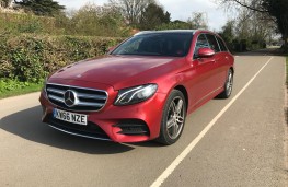 Mercedes E-Class Estate, front