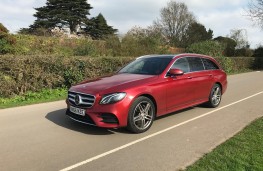 Mercedes E-Class Estate, front