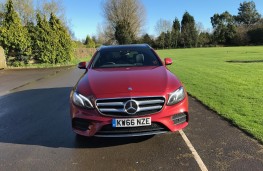 Mercedes E-Class Estate, front