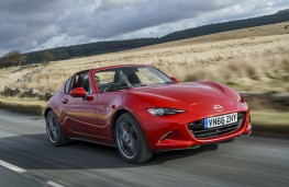 Mazda MX-5 RF, 2017, front, action, roof down