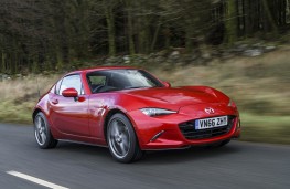 Mazda MX-5 RF, 2017, front, action, roof up