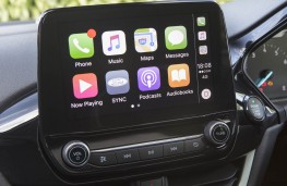 Ford Fiesta, 2017, display screen