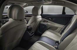 Bentley Flying Spur, 2019, rear seats