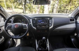 Fiat Fullback, 2016, interior, manual