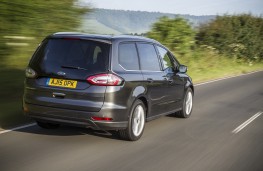Ford Galaxy, rear, action