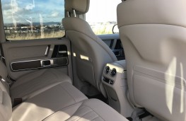 Mercedes-AMG G-Class, rear seats