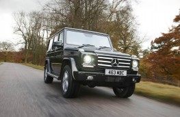 Mercedes G-Class, front, action