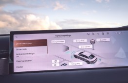 Genesis G80 Electrified, 2025, display screen