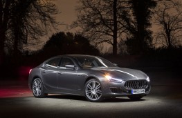 Maserati Ghibli, 2018, front, night