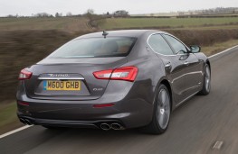 Maserati Ghibli, 2018, rear, action