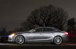 Maserati Ghibli, 2018, side, night