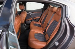 Maserati Ghibli, 2018, rear seats
