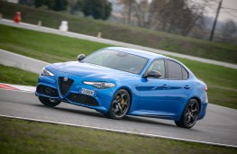 Alfa Romeo Giulia, Balocco, front, action