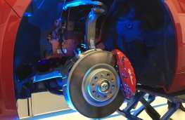 Alfa Romeo Giulia, Balocco, front suspension