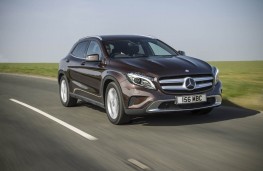 Mercedes GLA 220 CDI 4MATIC, front, action