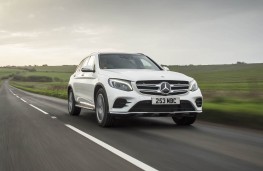 Mercedes-Benz GLC, front, action