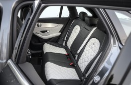 Mercedes-Benz GLC EQ, 2025, rear seats