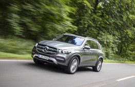 Mercedes-Benz GLE, 2019, front, action