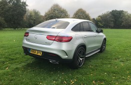 Mercedes-Benz GLE 350d 4MATIC AMG Line Coupe, 2017, rear, static