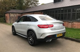 Mercedes-Benz GLE 350d 4MATIC AMG Line Coupe, 2017, rear